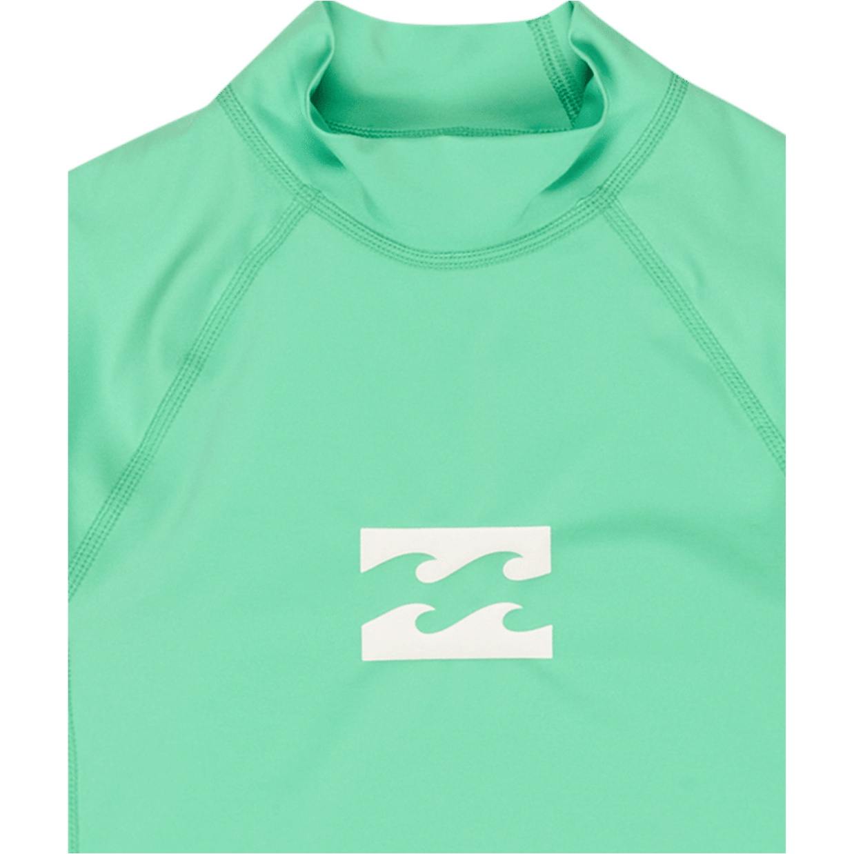2026 Billabong Junior Waves All Day Short Sleeve Rash Vest EBBWR00101 - Acid Green